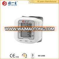 Wrist watch Sphygmomanometer with LCD Display Wrist Blood Pressure Monitor manufacture